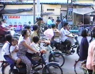 Stadtverkehr in Ho-Chi-Minh-Stadt
